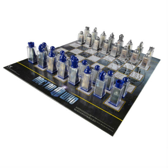 doctor who chess set