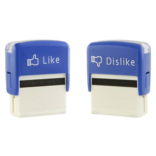 facebook like dislike stamps