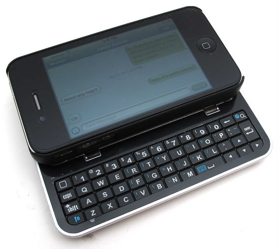 iphone sliding keyboard case