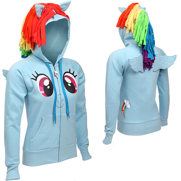 rainbow dash hoodie