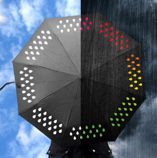 color changing umbrella