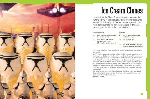ice sabers star wars cookbook