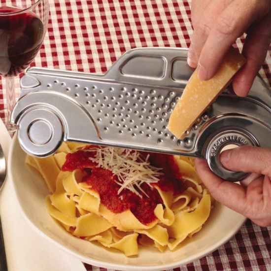 gangster car cheese grater