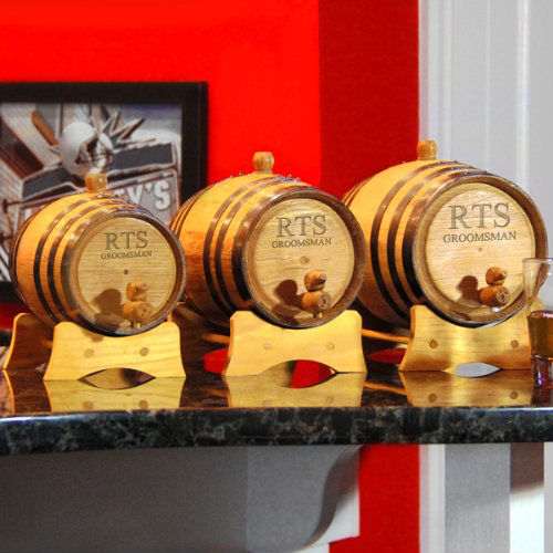 personalized whiskey barrels