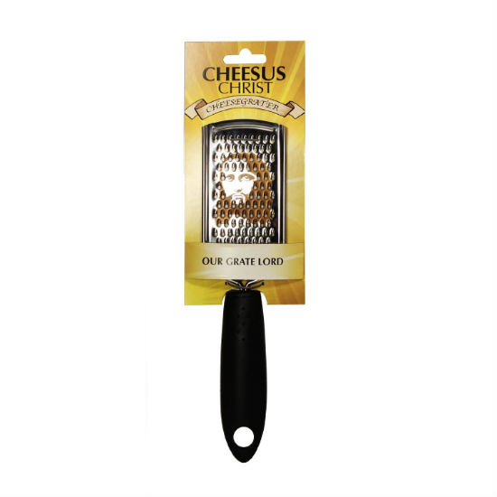 cheesus christ cheese grater