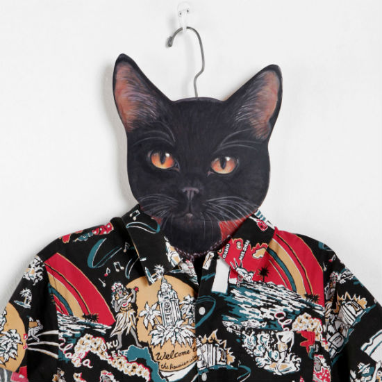cat clothes hanger