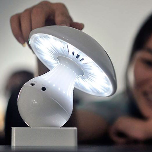 mushroom lamp speaker