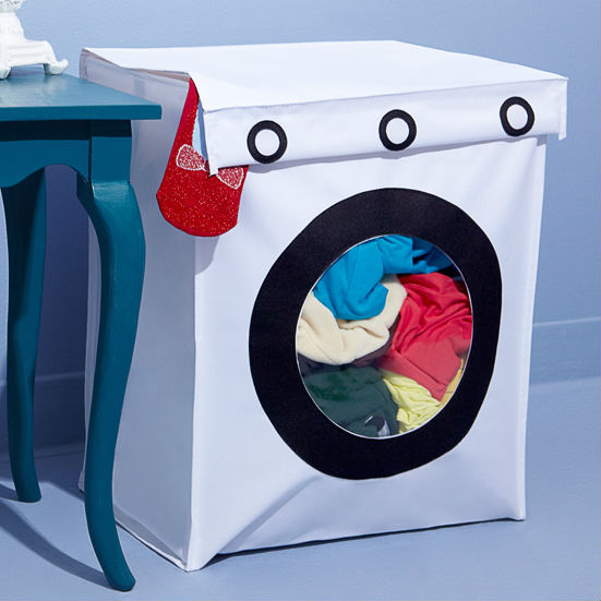 washing machine clothes hamper