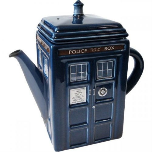 doctor who tardis teapot