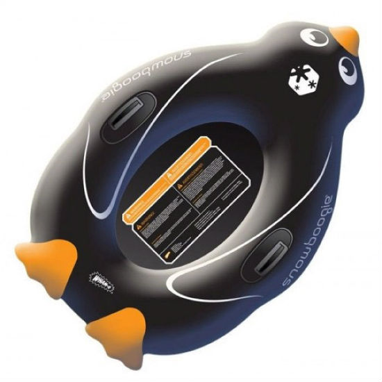inflatable penguin sled