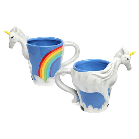 3d unicorn mug