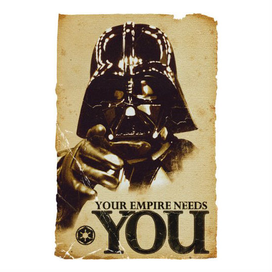 The empire needs you poster