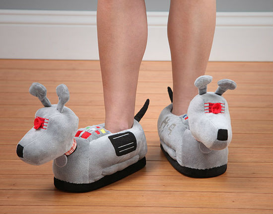 doctor who k9 slippers 