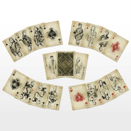 game of thrones playing cards 