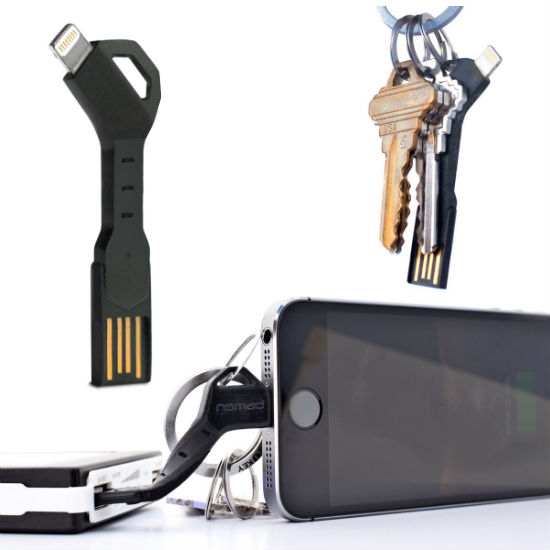 Key size iphone charging cable