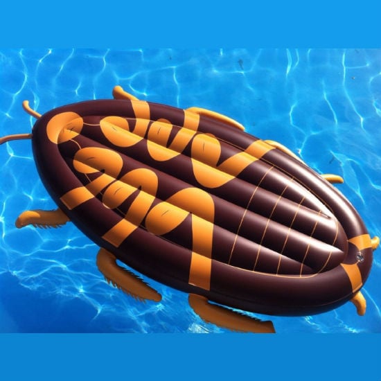 giant cockroach pool float