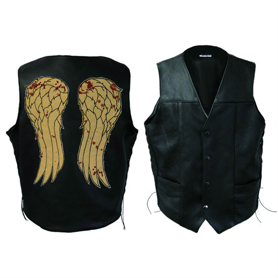 The walking dead daryl dixons winged leather vest