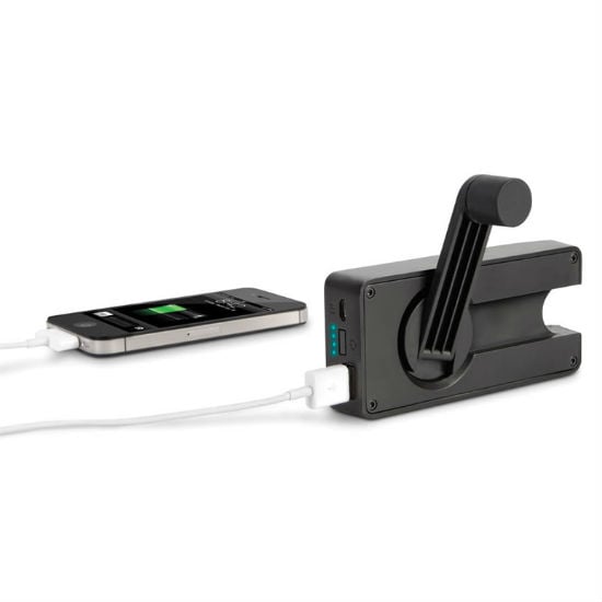 hand crank iphone charger 
