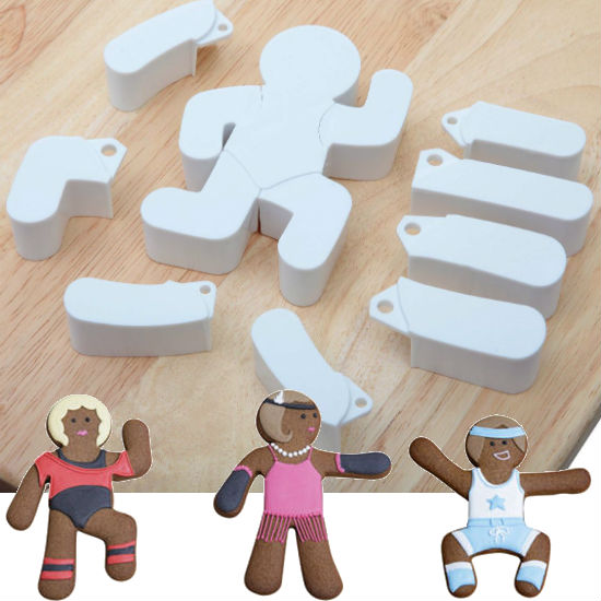 posable disco cookie cutter
