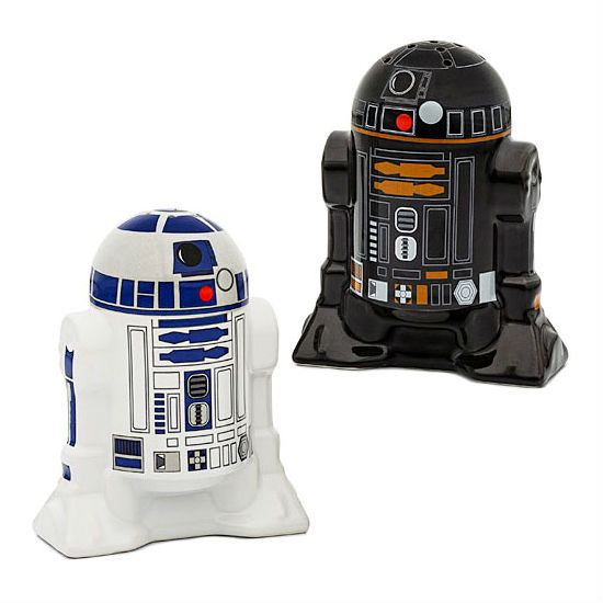 star wars droid salt and pepper shakers
