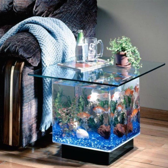 Aquarium End Table