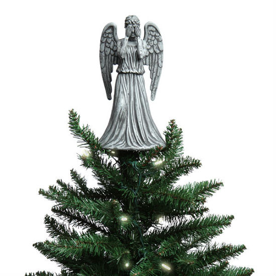 weeping angel christmas tree topper 