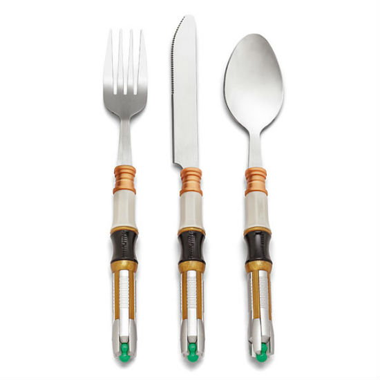 doctor who cutlery set 