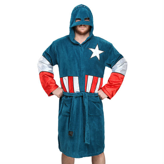 captain america bathrobe