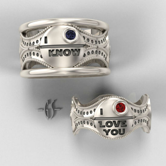 i love you i know rings 