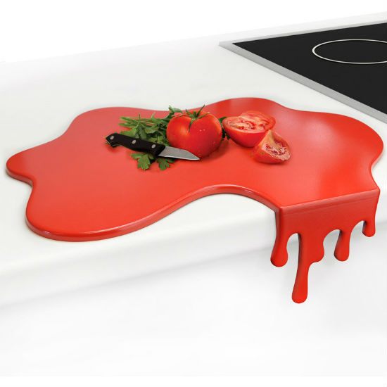 splash blood spill cutting board