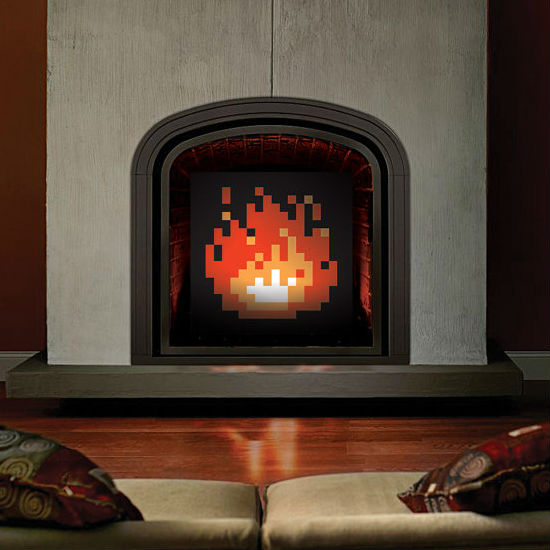 8bit-fireplace