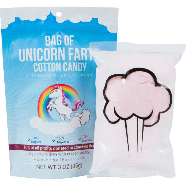 unicorn farts cotton candy 