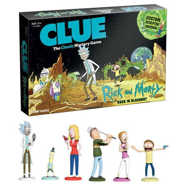 rick and morty clue 