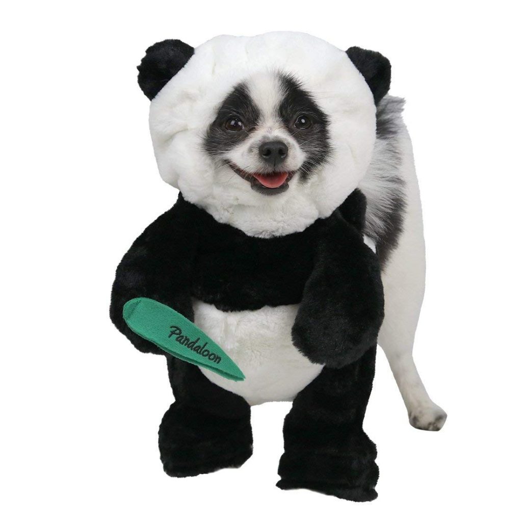panda dog costume 