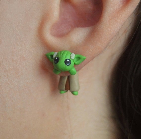 earrings inspired in Star Wars
