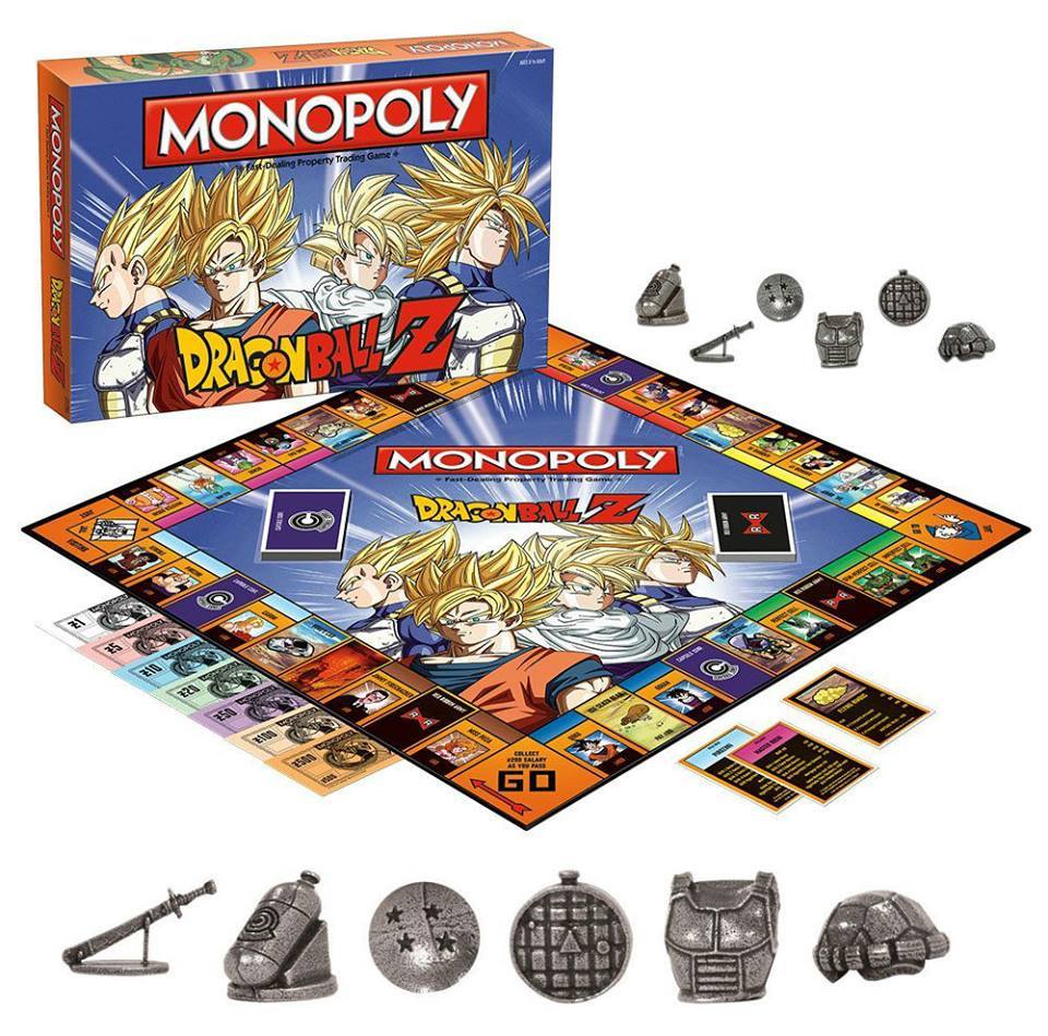 dragon ball z monopoly