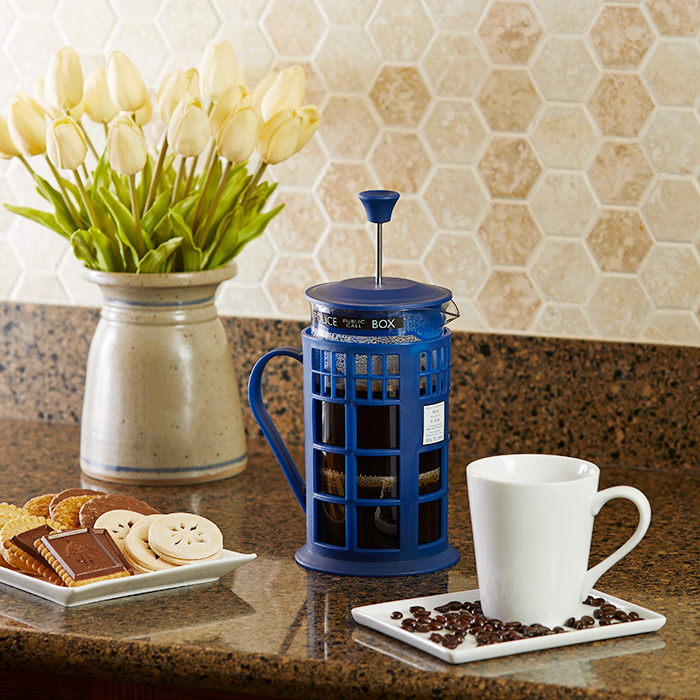 doctor who coffee press