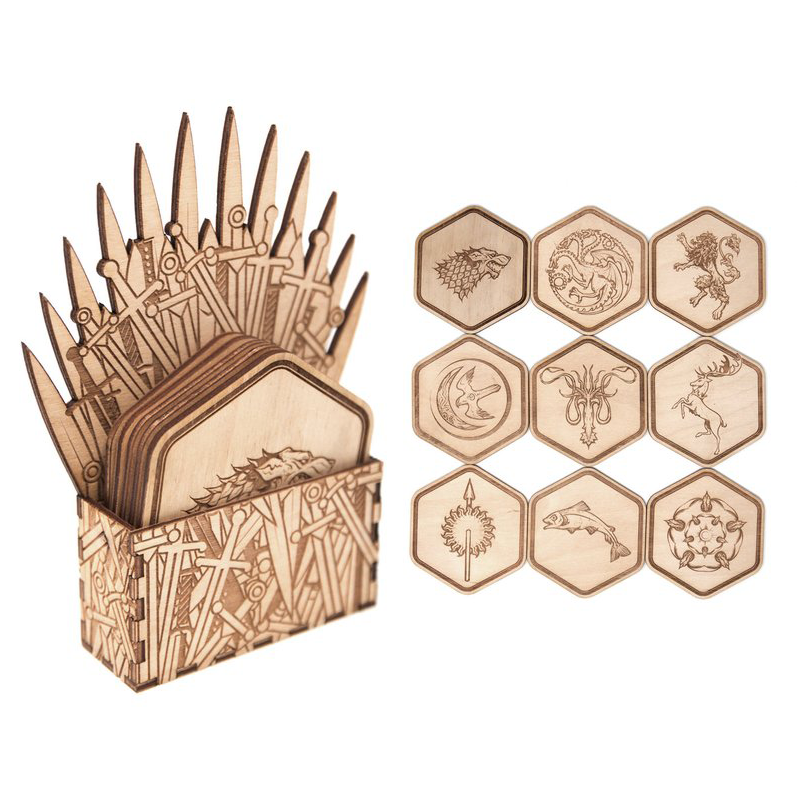 Game of Thrones Inspired Coasters