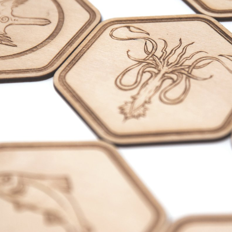 Game of Thrones Inspired Coasters