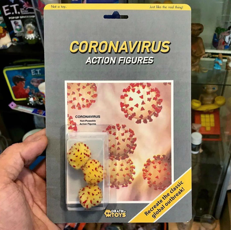 corona virus action figures 