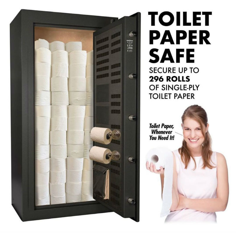 Toilet Paper Safe - Coronavirus Meme - Shut Up And Take My ...