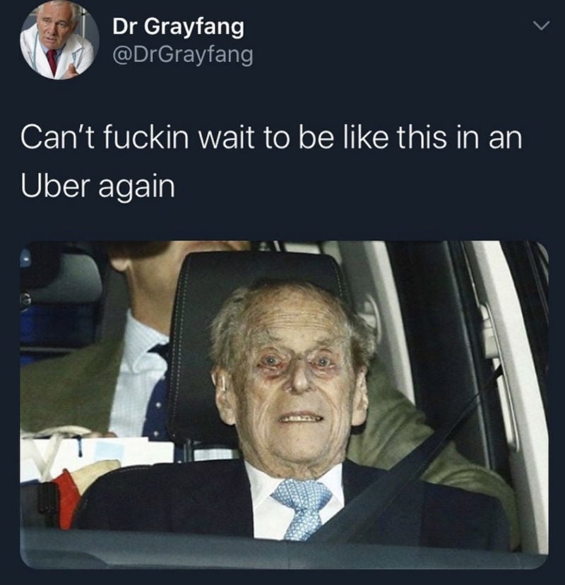 cant wait to be like this in an uber again 