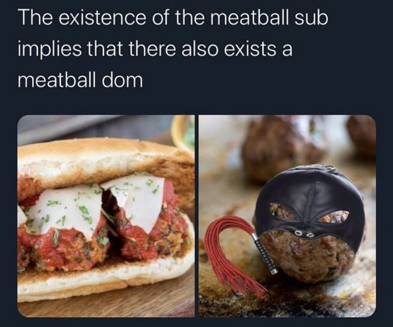 meatball sub meatball dom meme