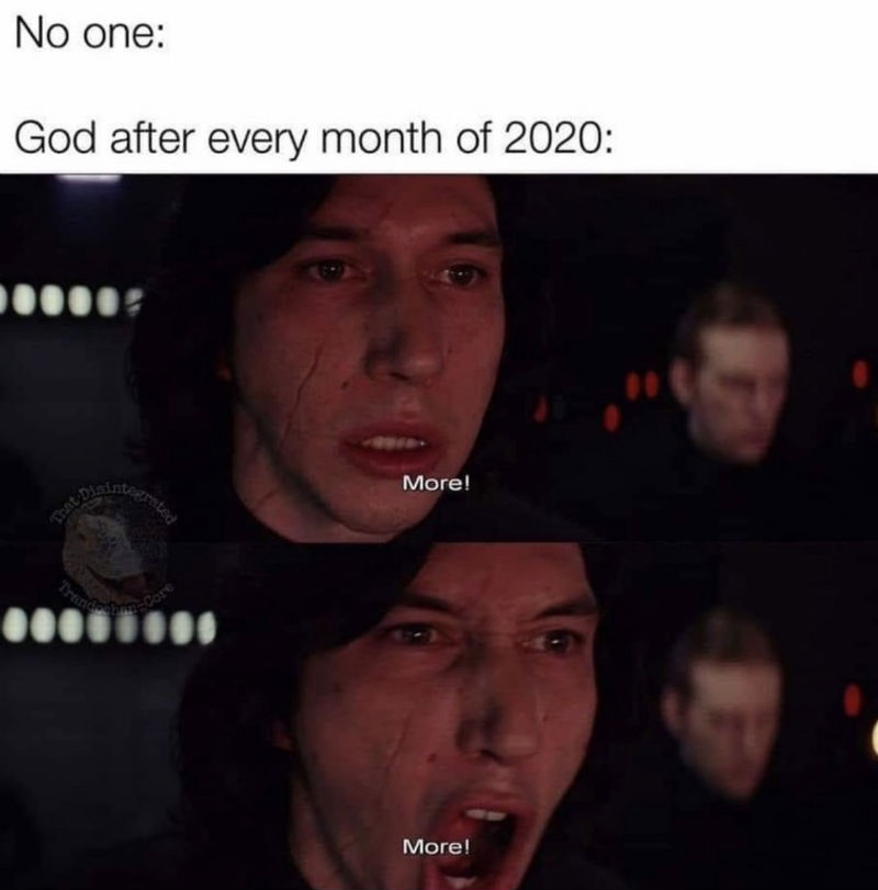 no one god every month meme