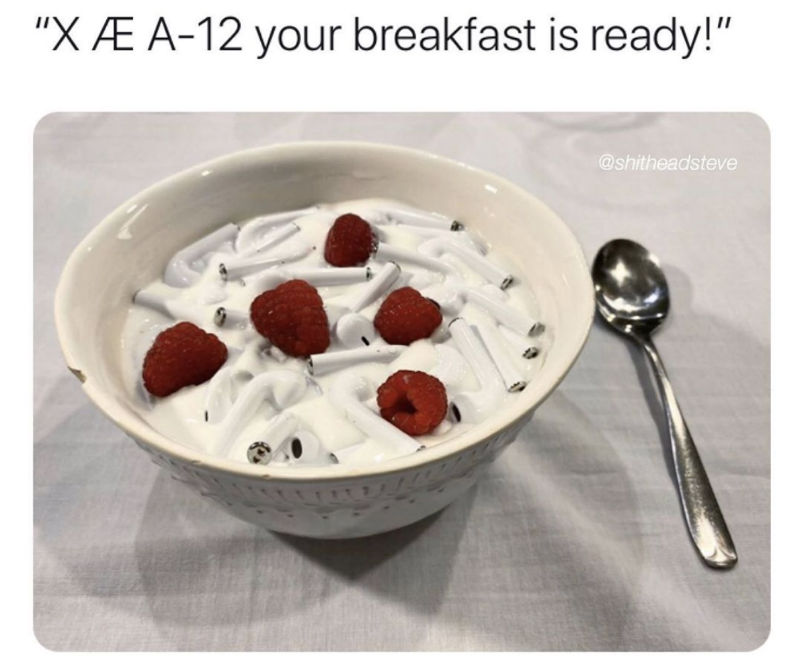 x ae a 12 your breakfast is ready meme