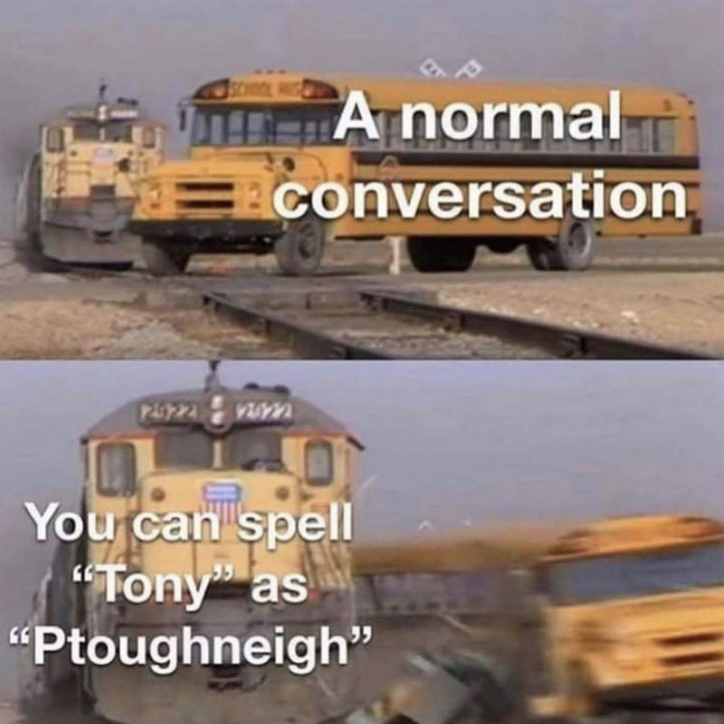 a normal conversation 
