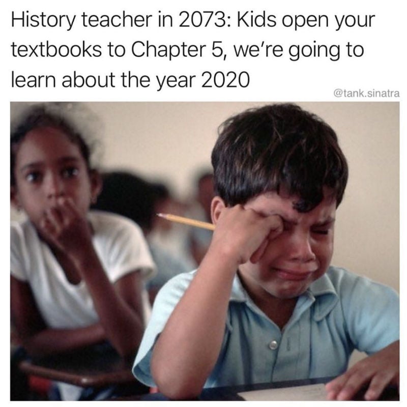 history teacher in 2073