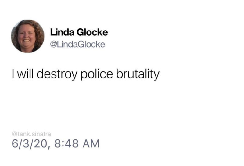i will destroy police brutality 
