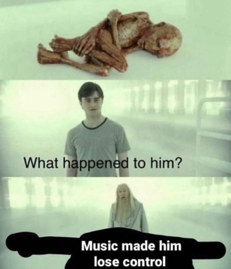 what happened music made him lose control 