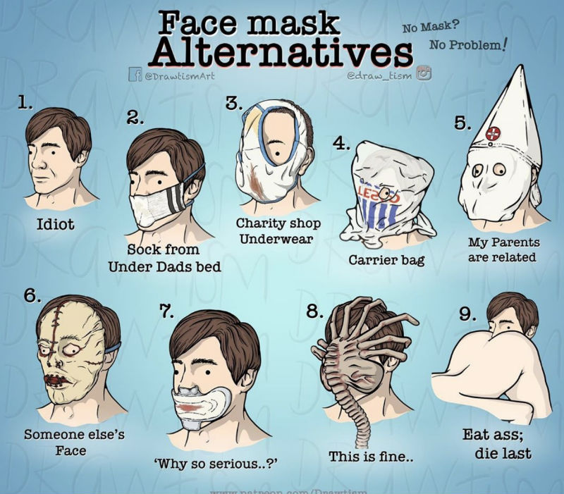 face mask alternatives 
